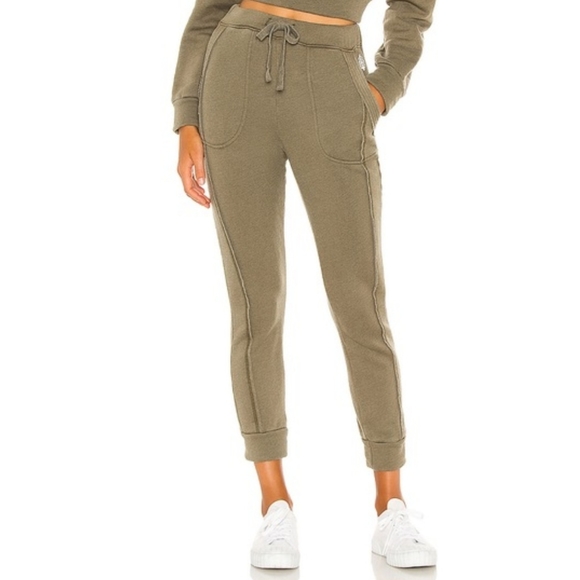 Free People Pants - Free People Movement Work It Out Jogger Olive S